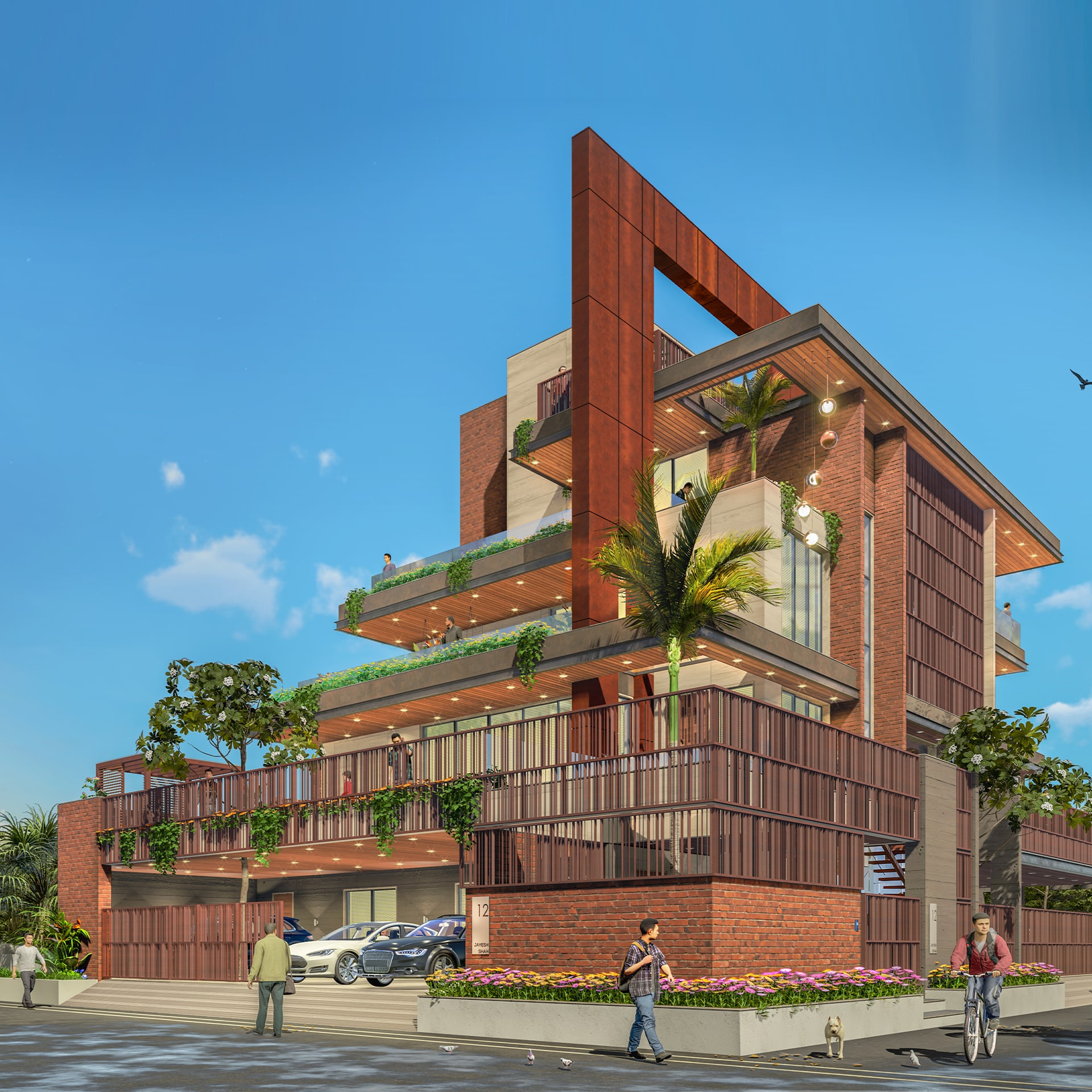 Floating Garden House Prashant Parmar Architect