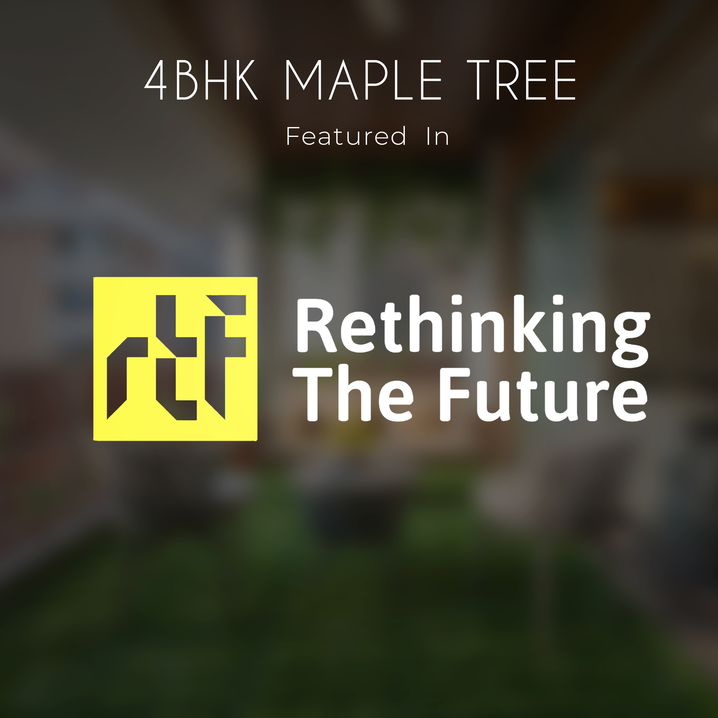 RTF : Rethinking The Future 2021