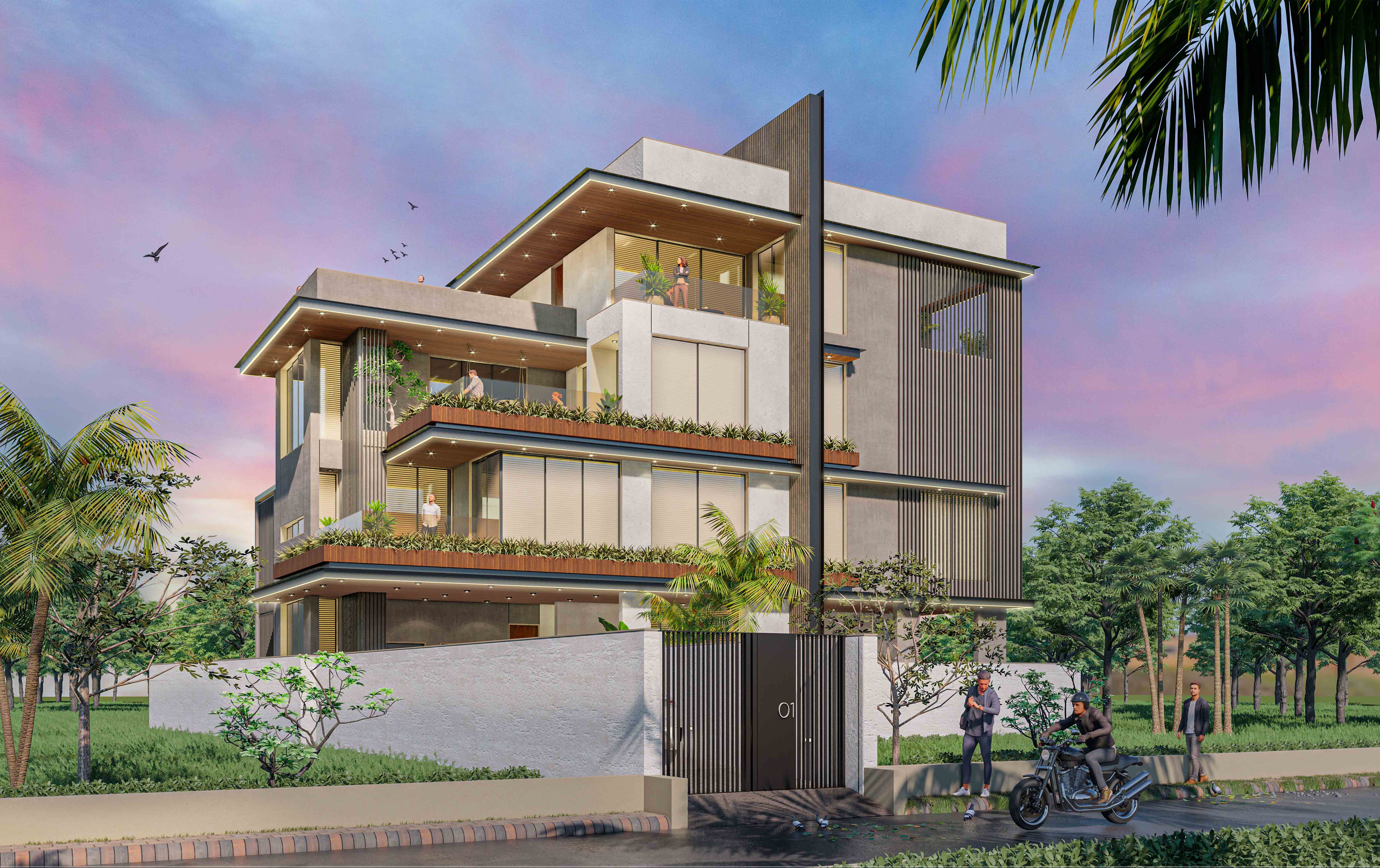 Bungalow At Telangana - Prashant Parmar Architect