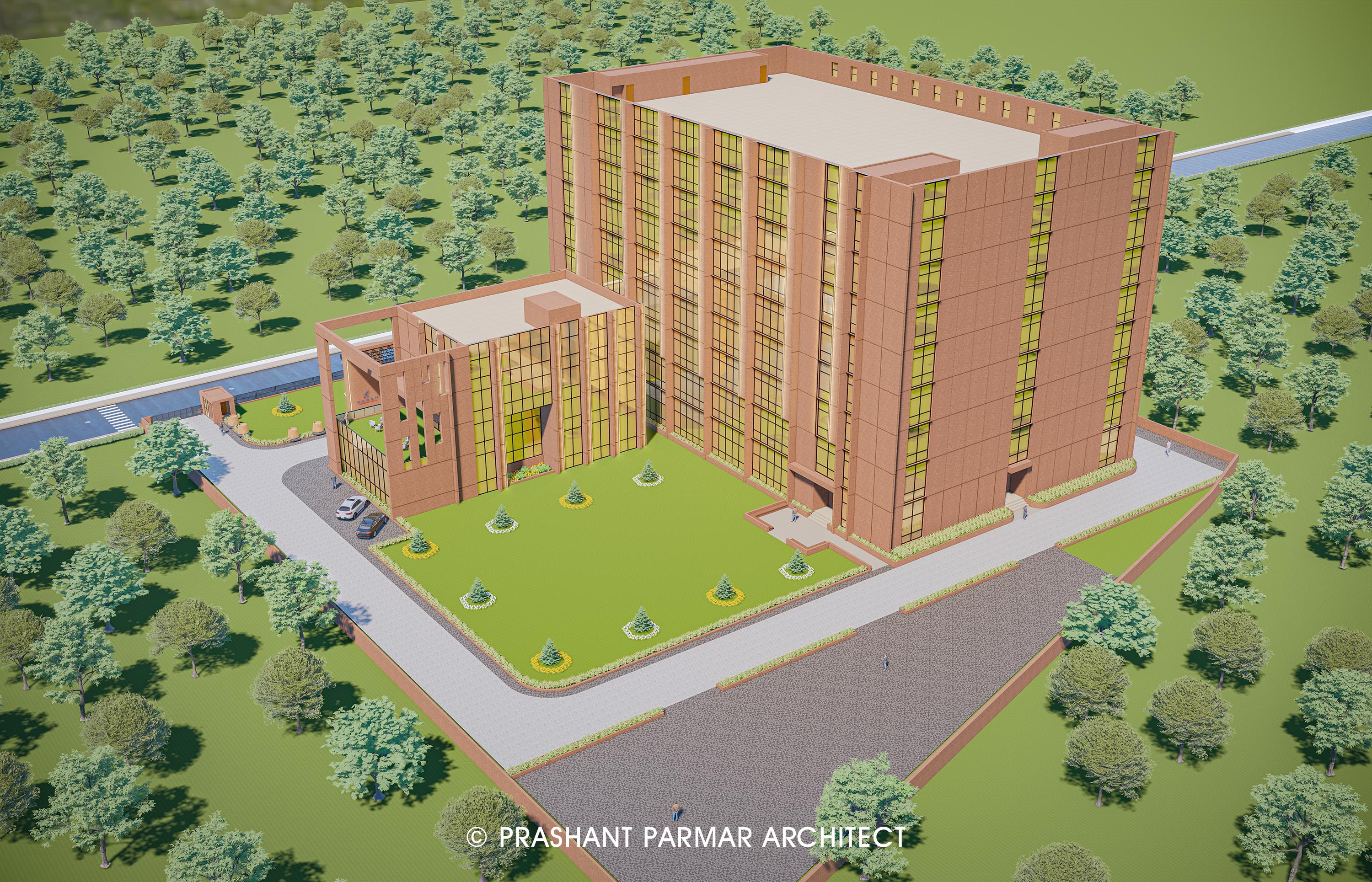 Factory At Changodar Prashant Parmar Architect