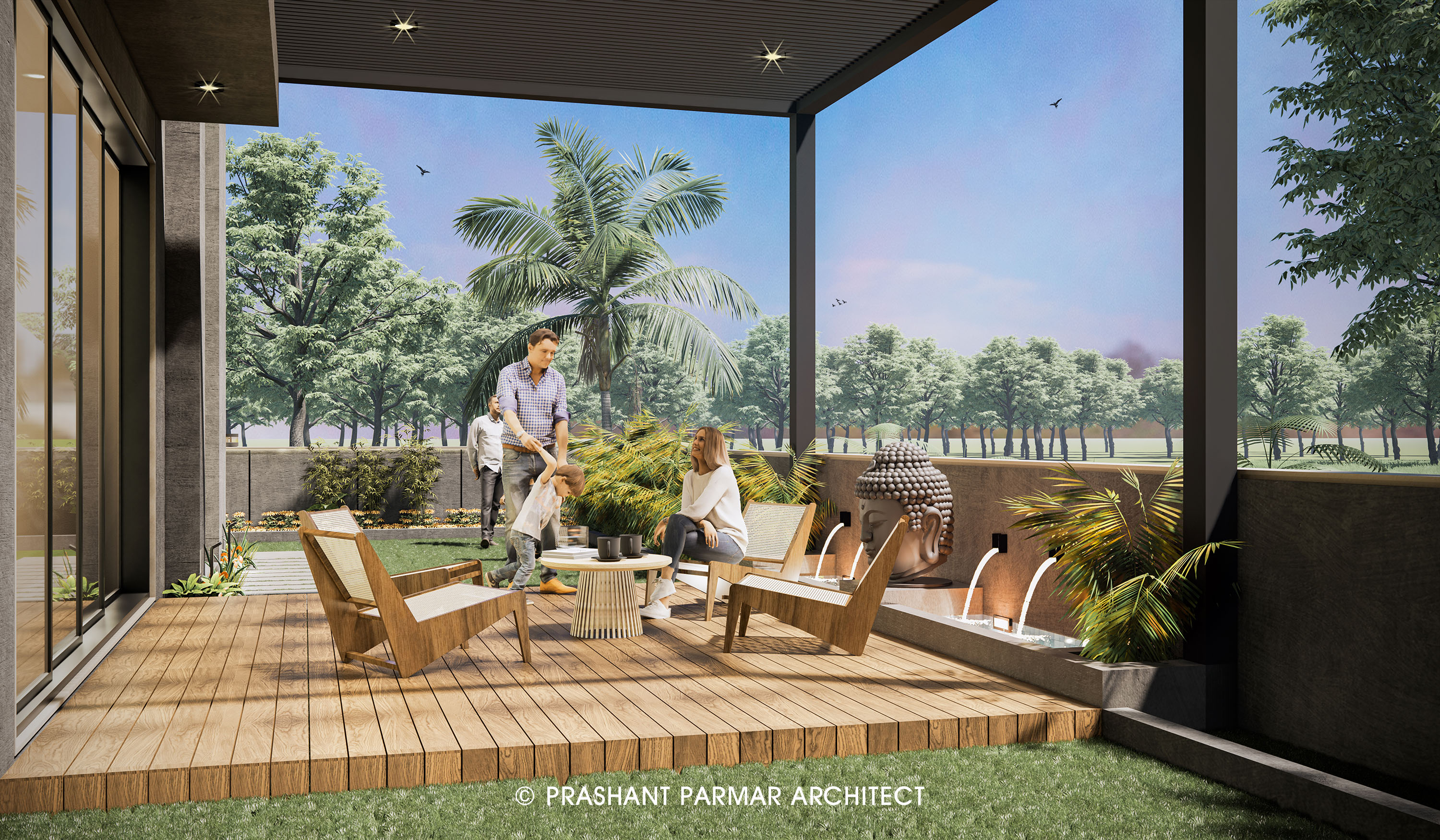Bungalow at Science City | Luxurious Architecture by Prashant Parmar ...